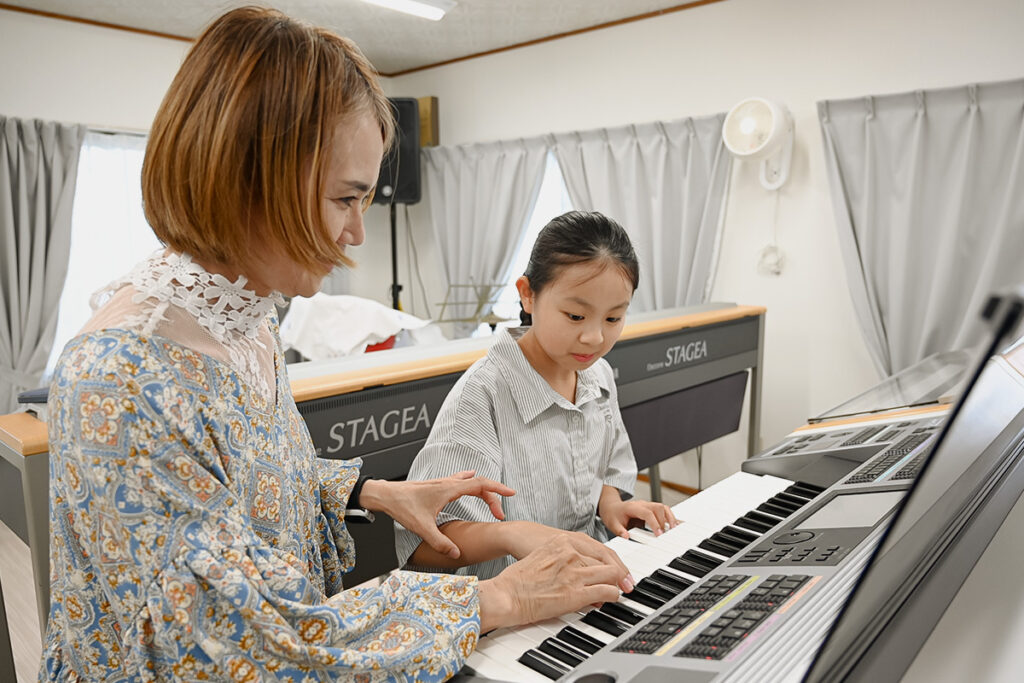 エレクトーンの演奏の指導